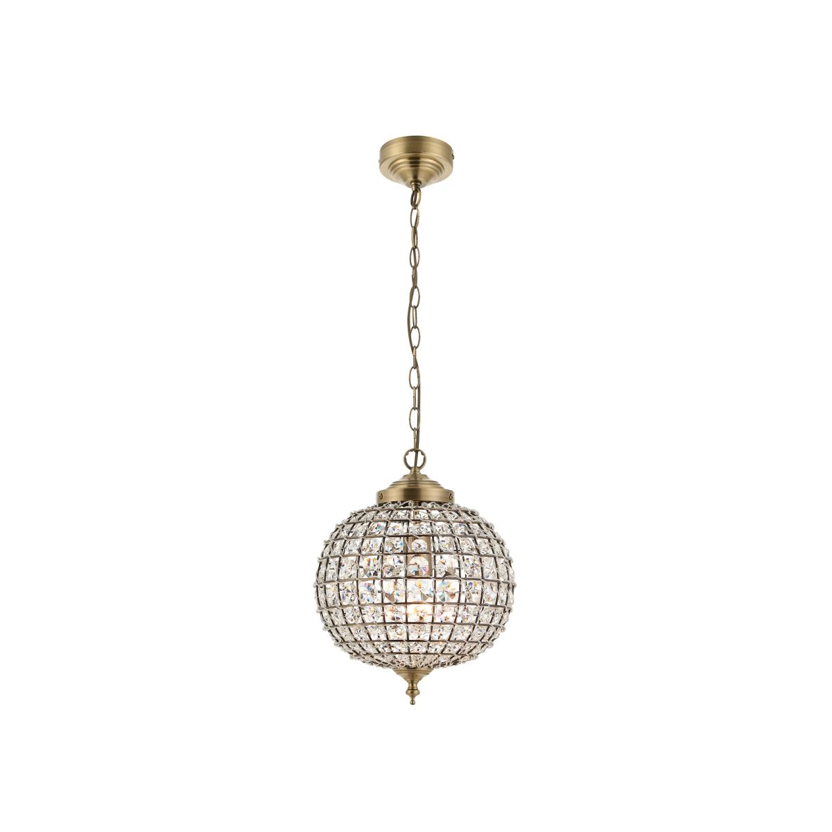Dome Shaped Cage Pendant Light