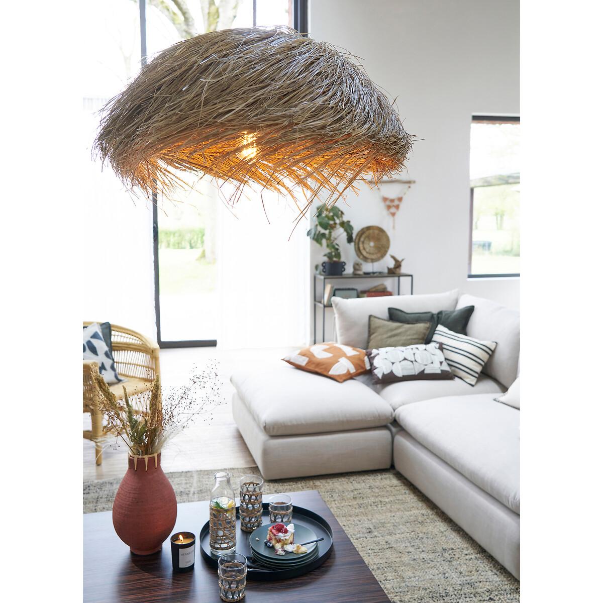 Samaï 50cm Diameter Panama Fibre Ceiling Light – image 8
