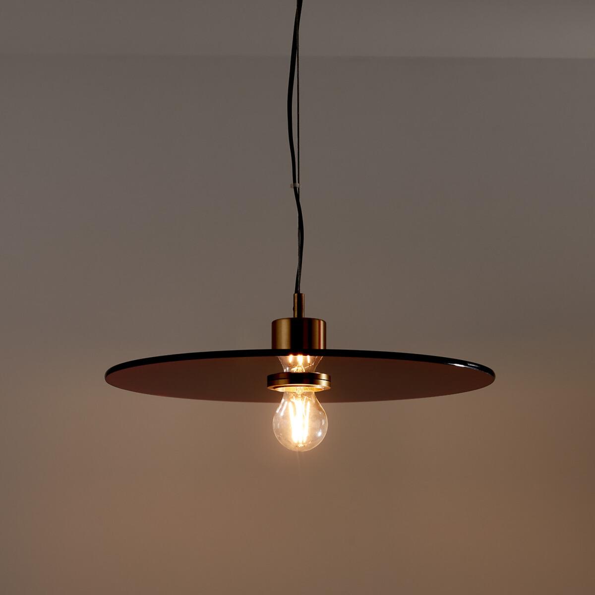 Mora 42.5cm Diameter Coloured Glass Ceiling Light – image 2