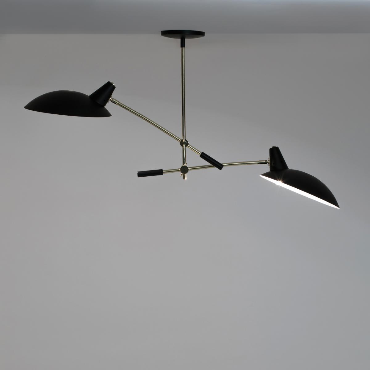 Rosella 2-Arm Contemporary Ceiling Light – image 2