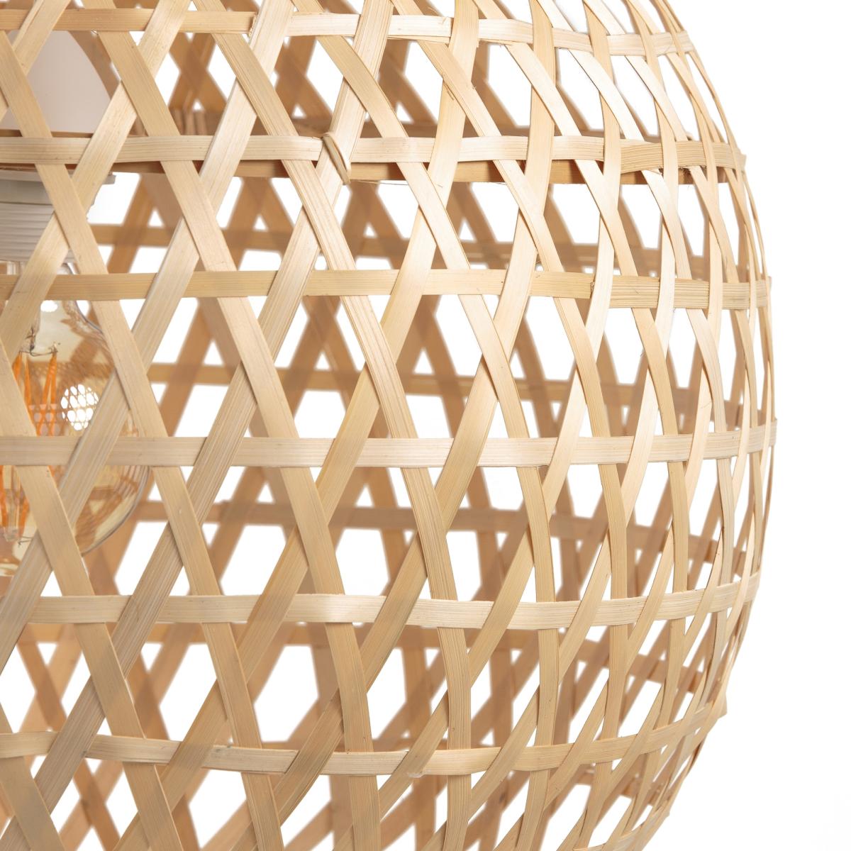 Cordo 51cm Bamboo Globe Ceiling Light – image 3