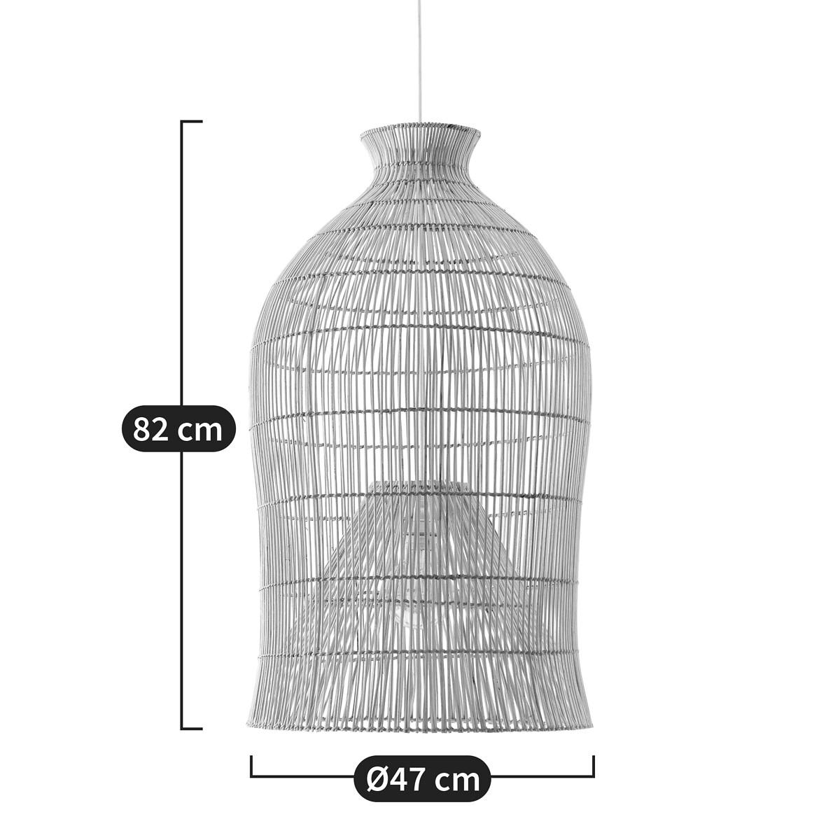 Pengadi Woven Rattan Ceiling Light – image 7