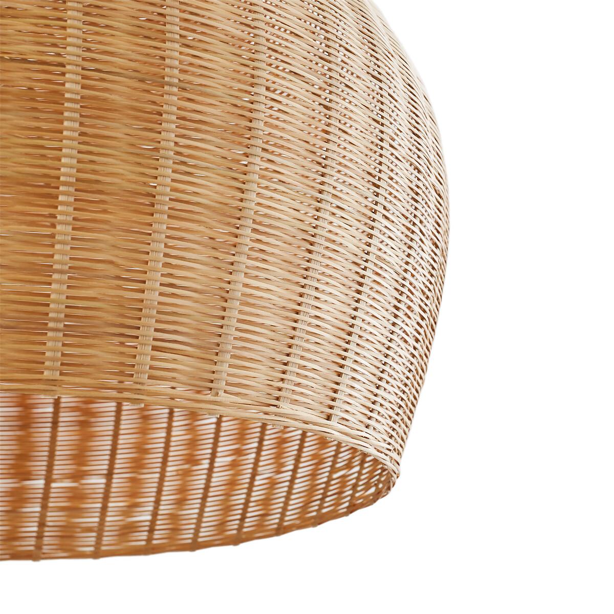 Vani 60cm Diameter Woven Bamboo Ceiling Light Shade – image 3