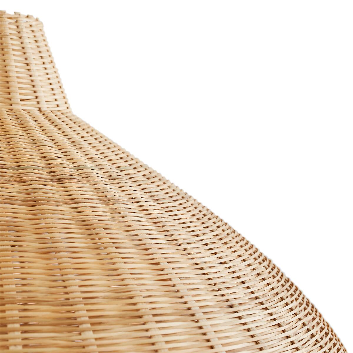 Vani 60cm Diameter Woven Bamboo Ceiling Light Shade – image 4