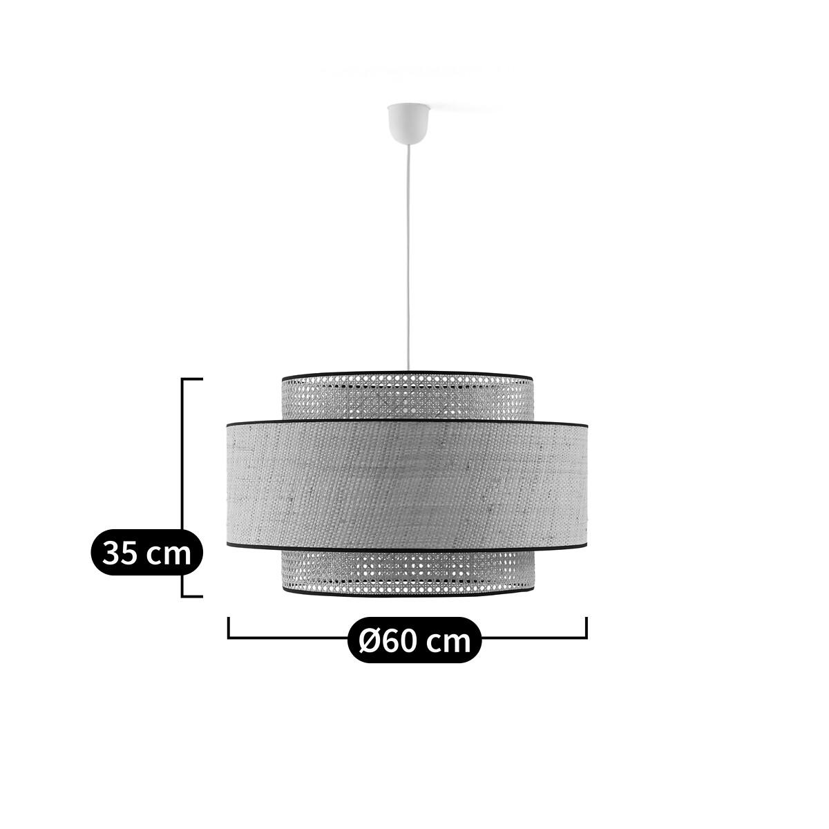 Dolkie 60cm Diameter Double Shade Ceiling Light – image 7