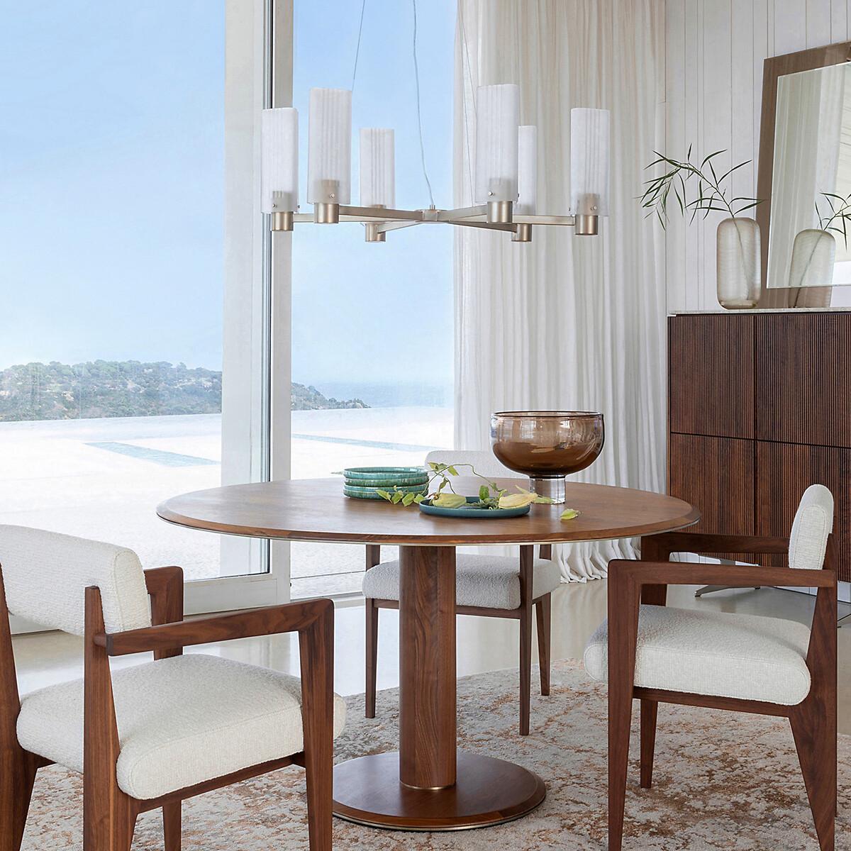 Strozzi Glass and Metal Ceiling Light by E.Gallina – image 5