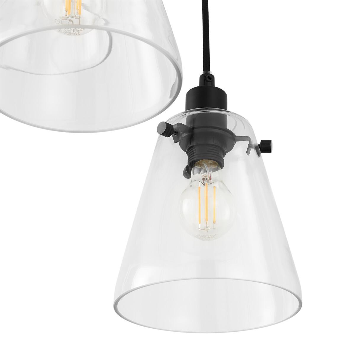 Kiyo Metal & Glass Cluster Ceiling Light – image 3