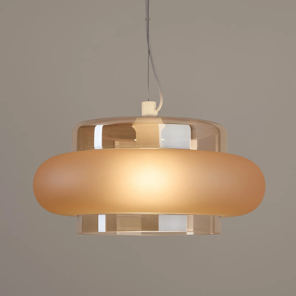 Triana 40cm Diameter Coloured Glass Ceiling Light – image 3