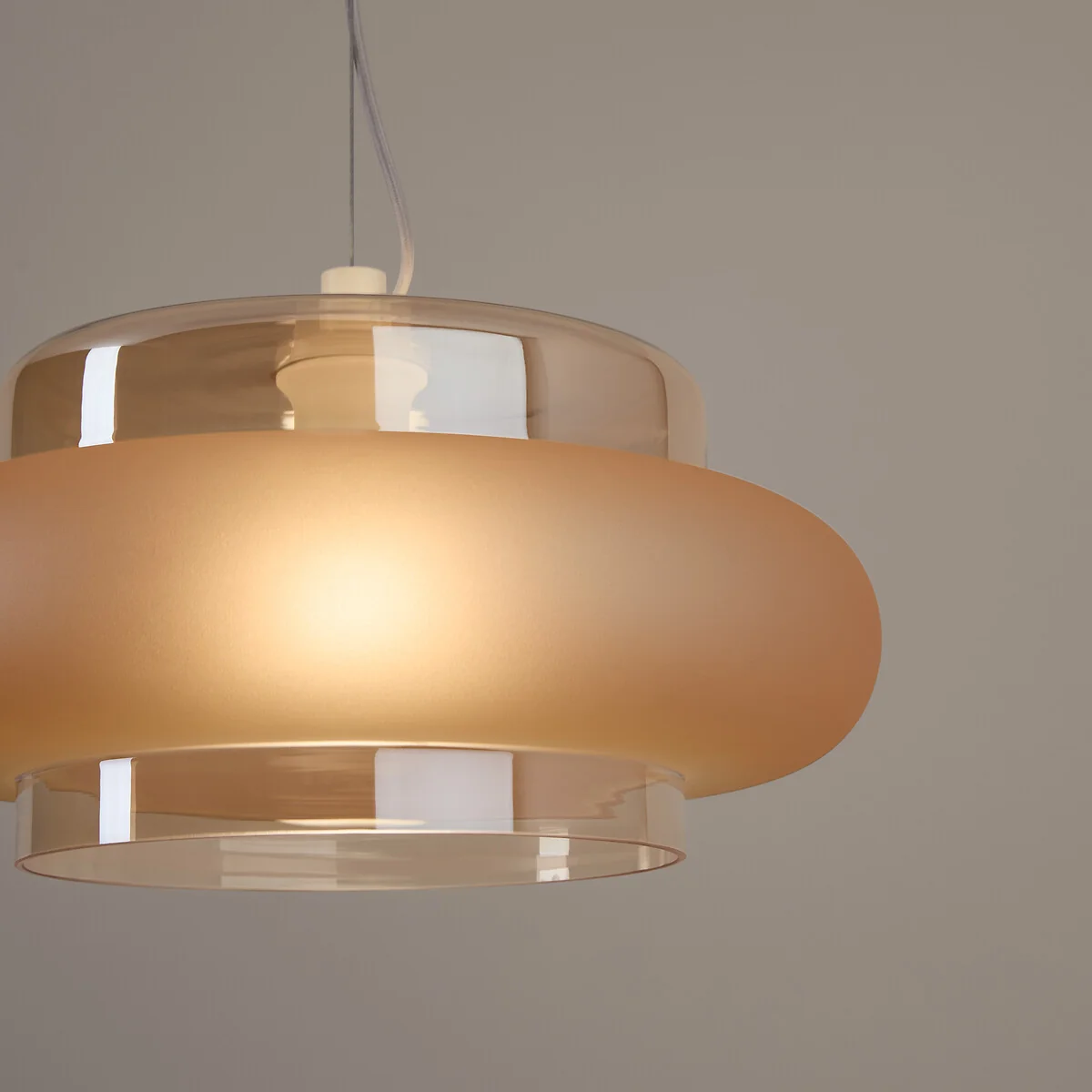 Triana 40cm Diameter Coloured Glass Ceiling Light – image 4