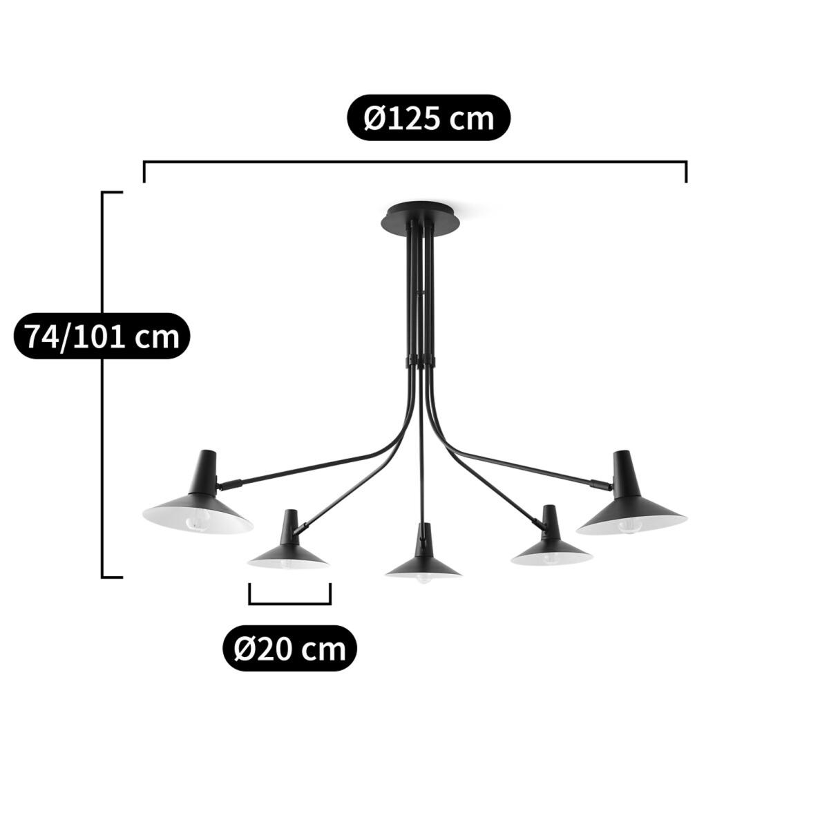 Lidia Metal Ceiling Light – image 5