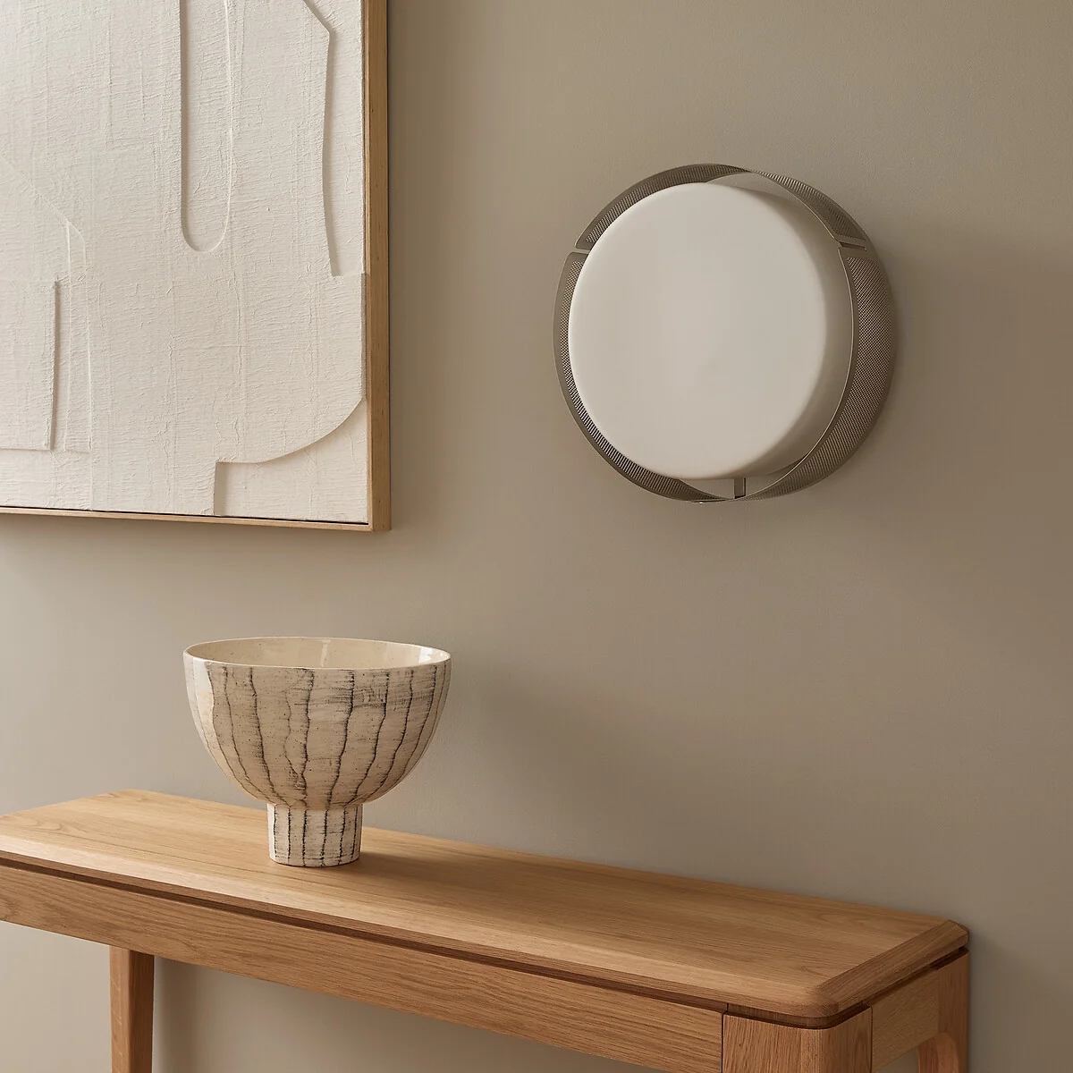 Darja Iron and Opaline Wall/Ceiling Light – image 4