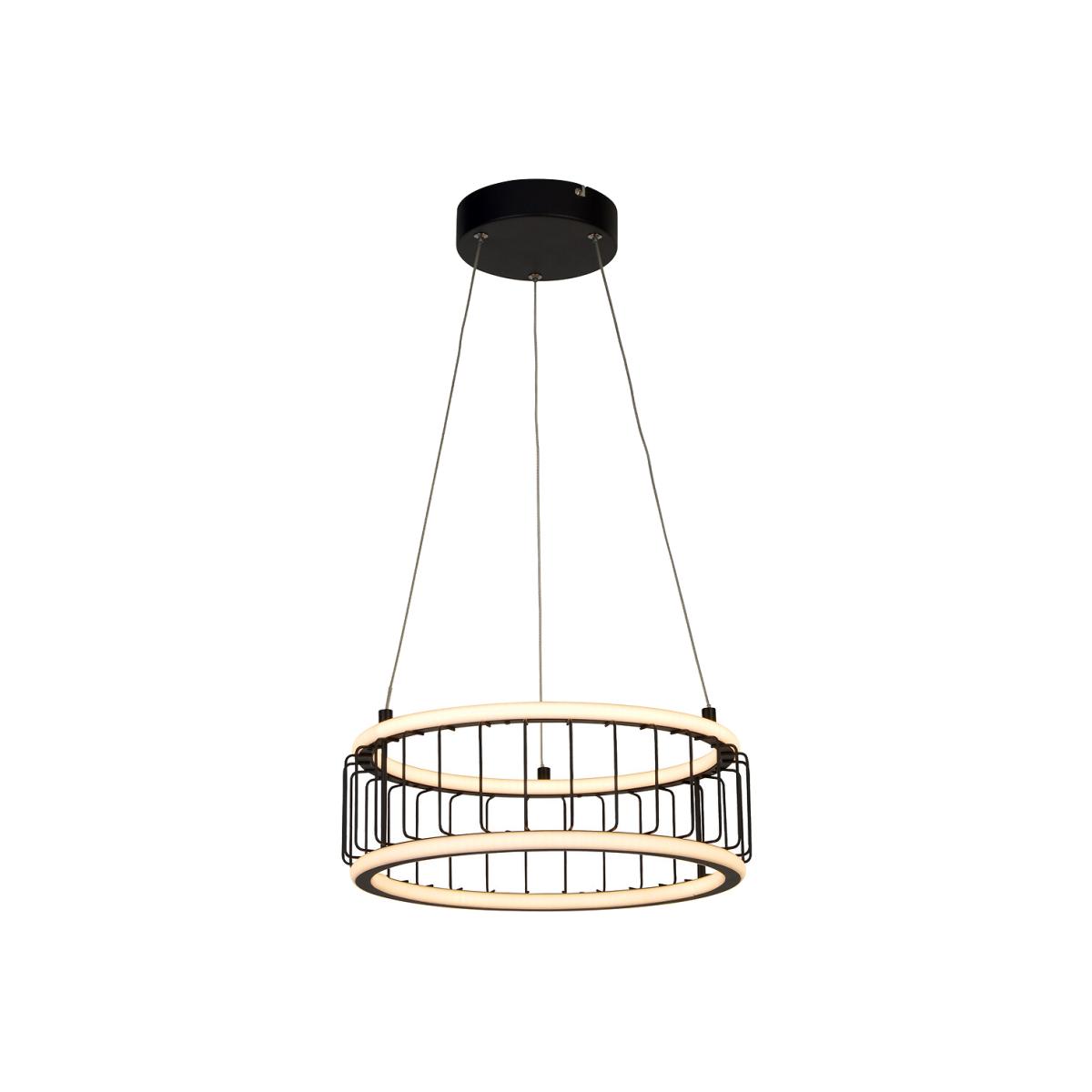 Sapphire Cage Drum Pendant Ceiling Light – image 1
