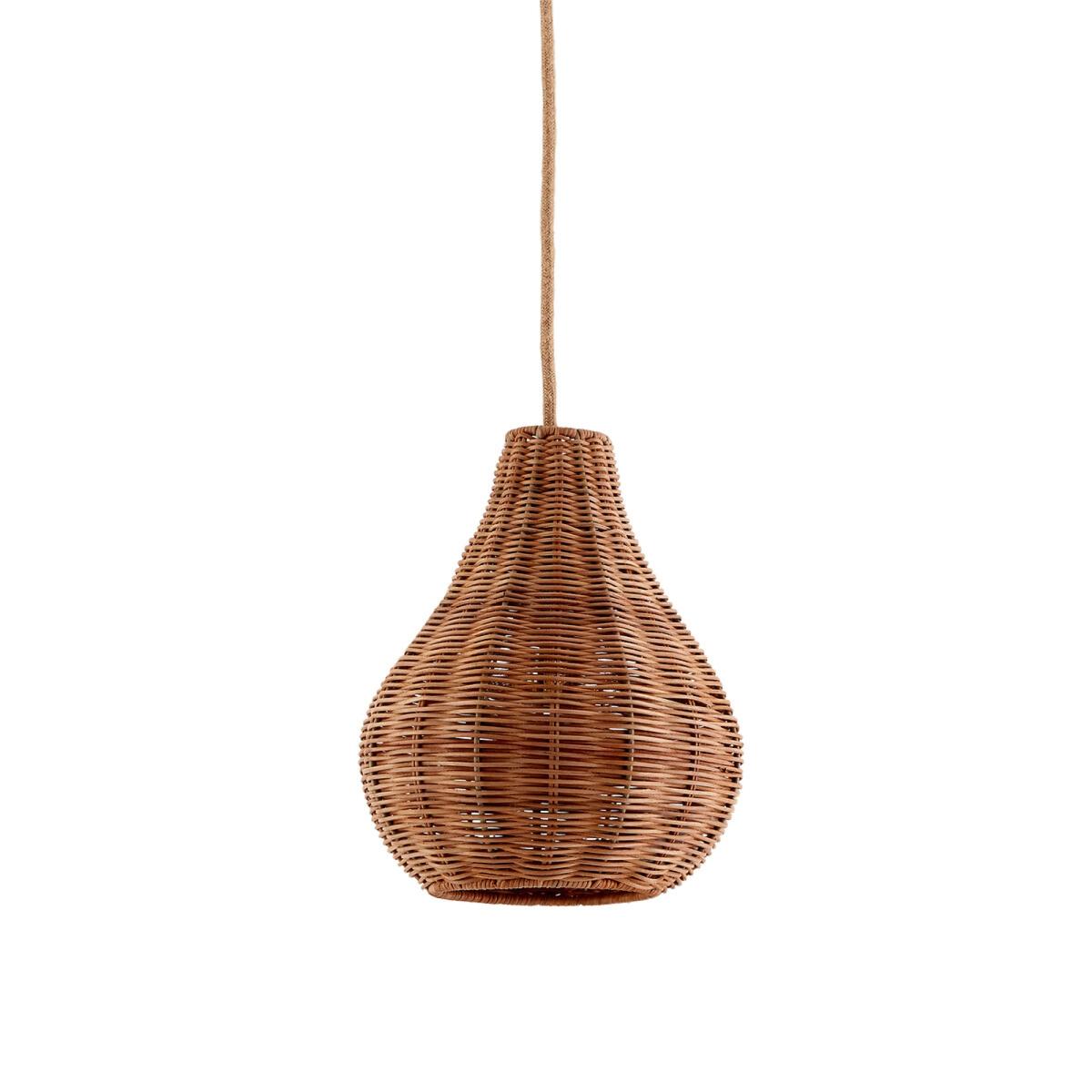 Isao 22cm Diameter Rattan Ceiling Light – image 2