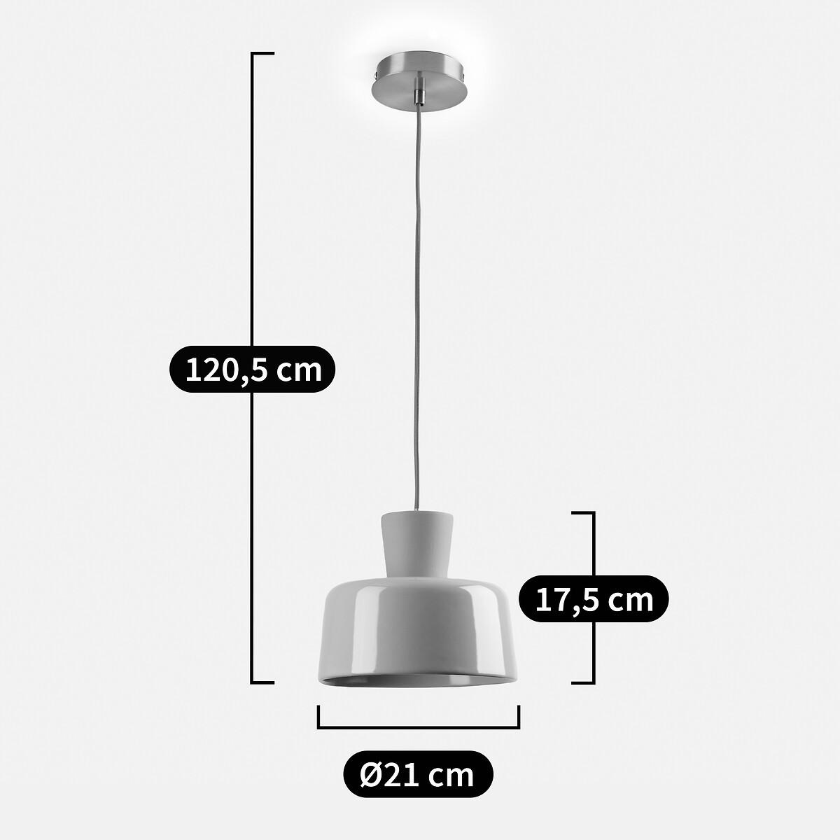 Coloured Ceramic Hanging Lamp Diameter 21cm Jimna – image 6