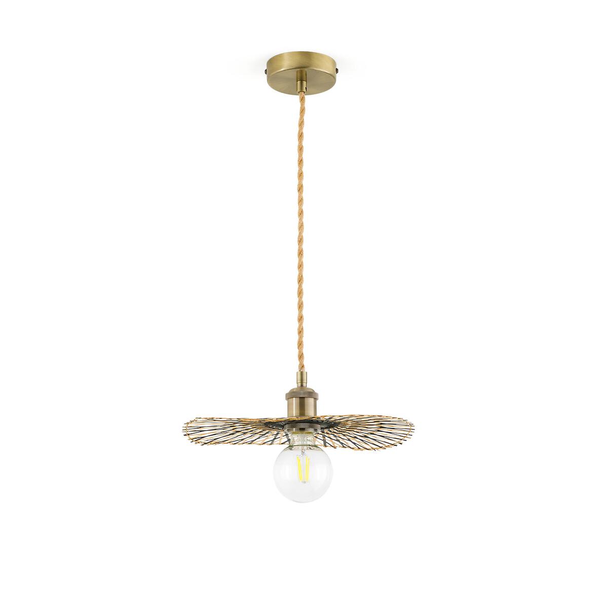 Ezia 30cm Diameter Lightweight Bamboo Ceiling Light – image 2