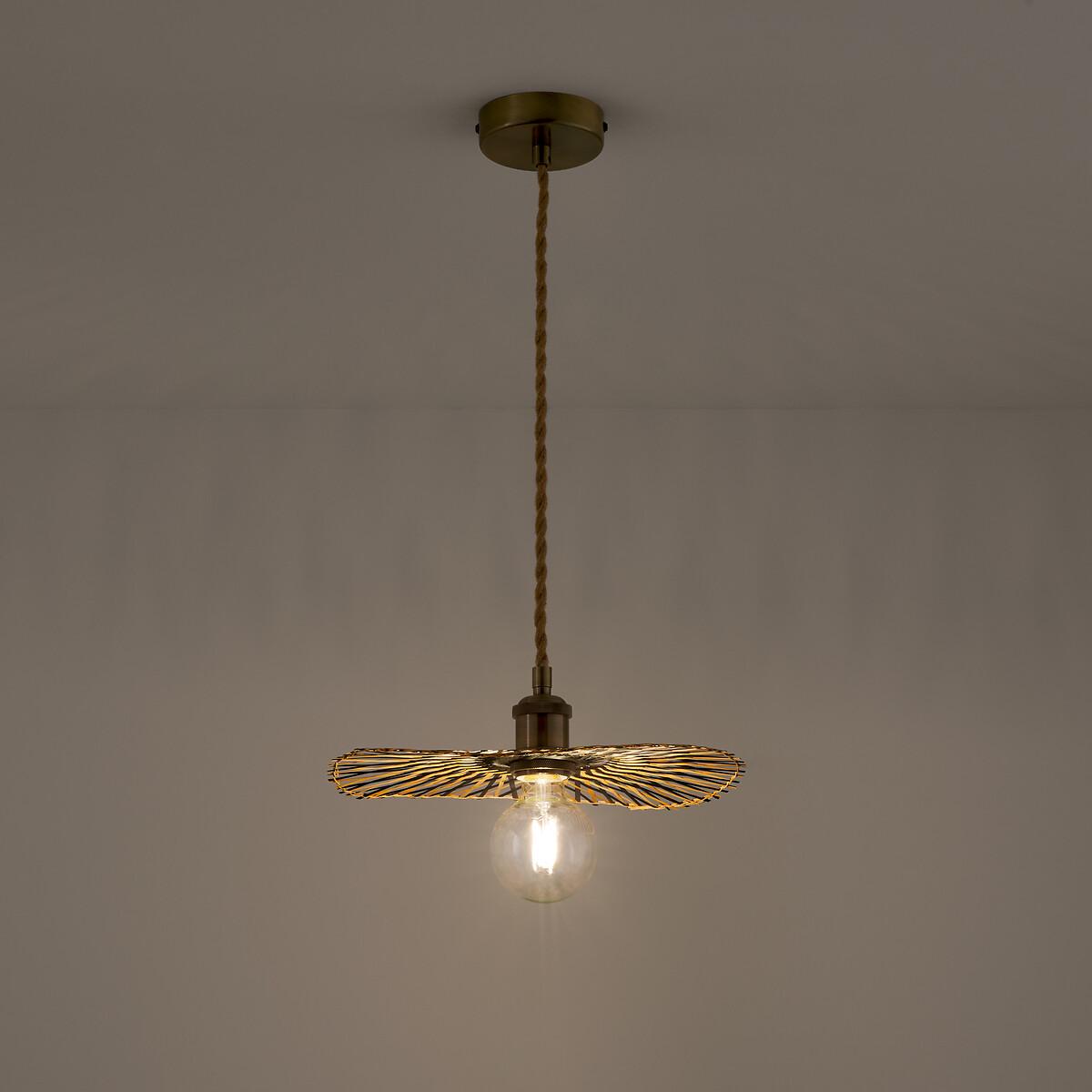 Ezia 30cm Diameter Lightweight Bamboo Ceiling Light – image 3