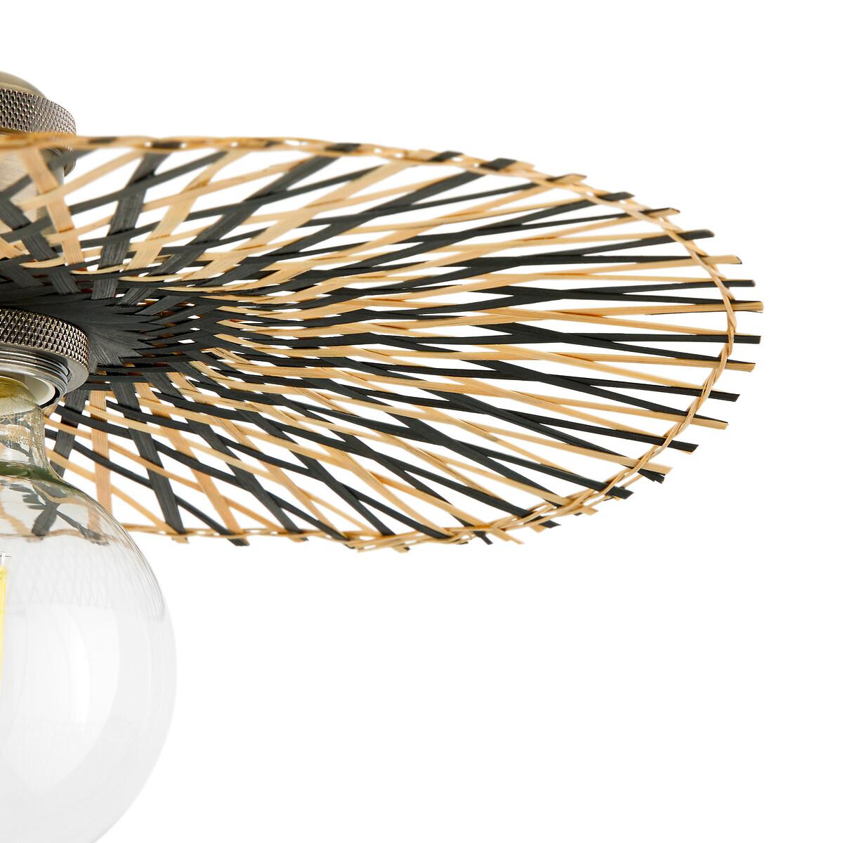 Ezia 30cm Diameter Lightweight Bamboo Ceiling Light – image 4