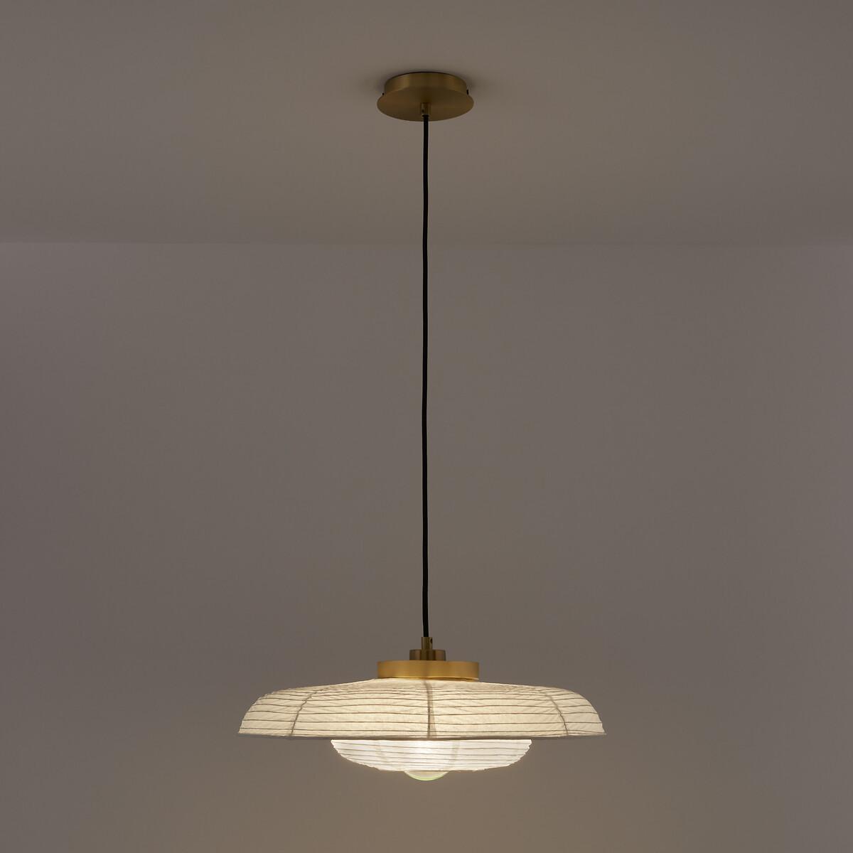 Tuuno Paper and Metal Double Ceiling Light – image 2