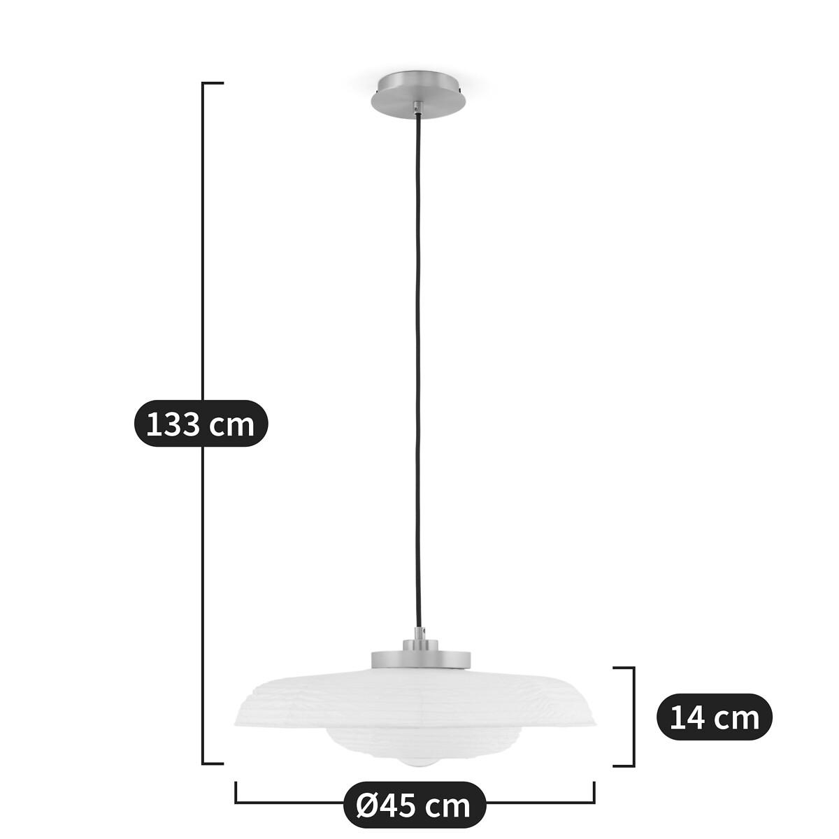 Tuuno Paper and Metal Double Ceiling Light – image 4