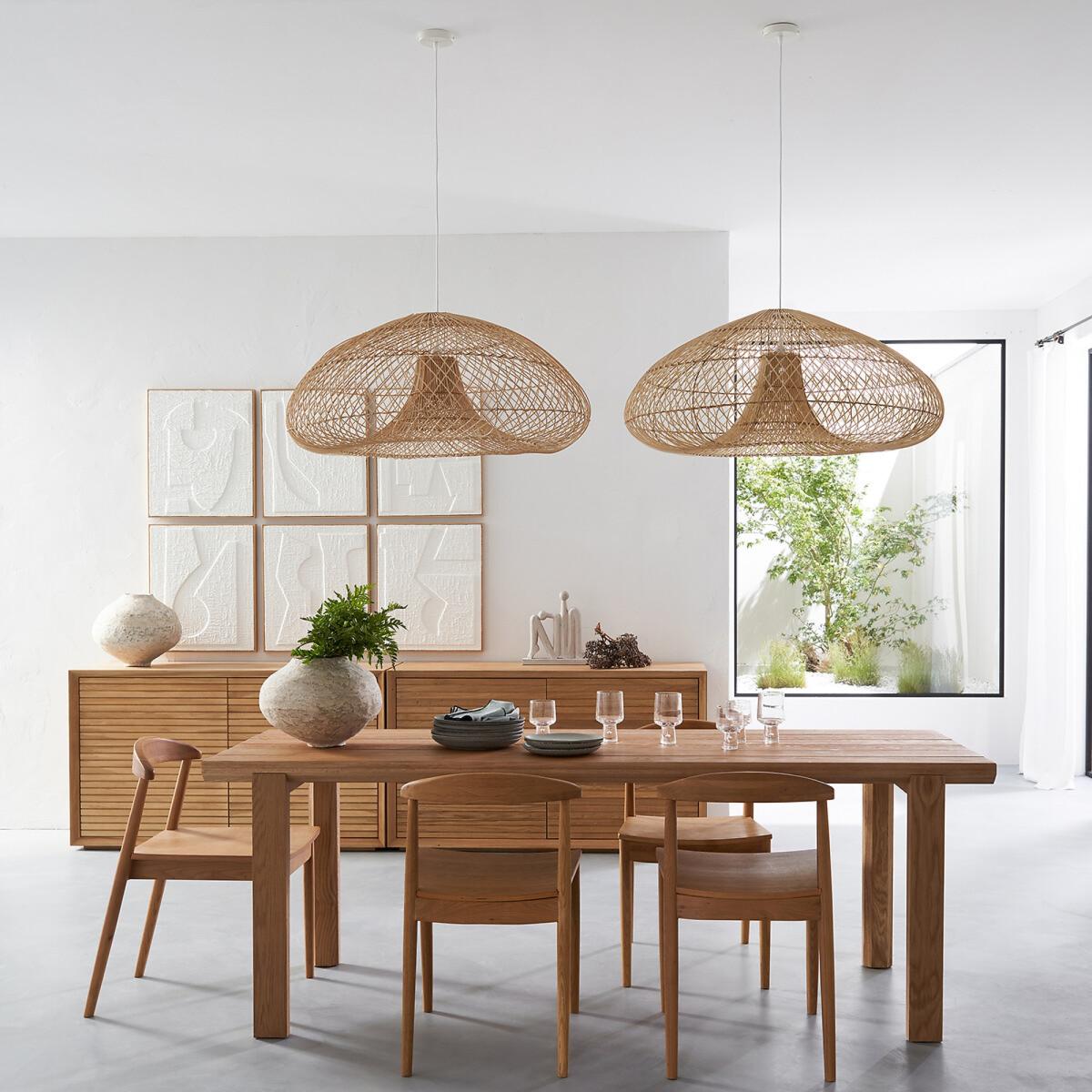 Titou Woven Rattan Ceiling Light – image 7