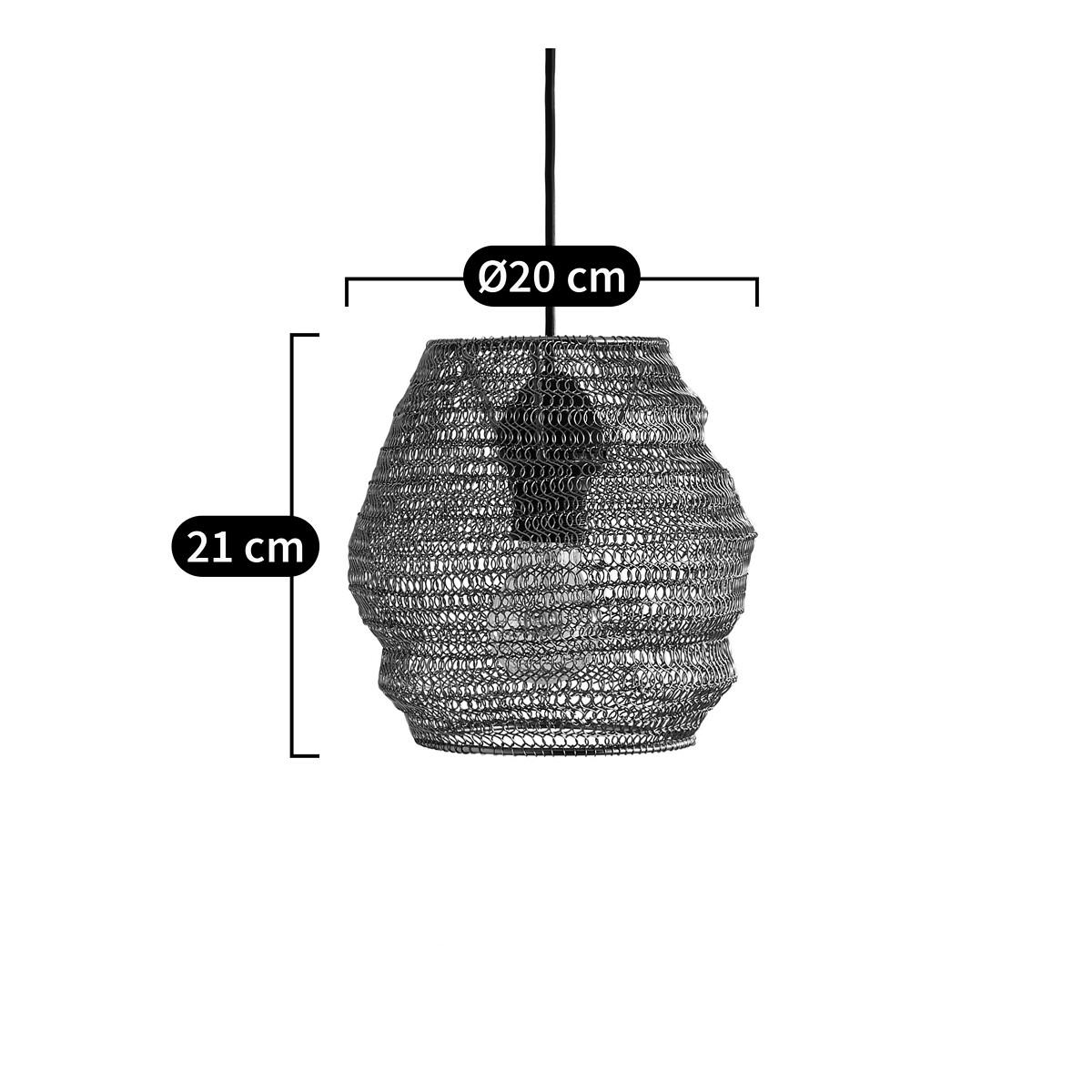 Mita 20cm Metal Mesh Ceiling Lightshade – image 10