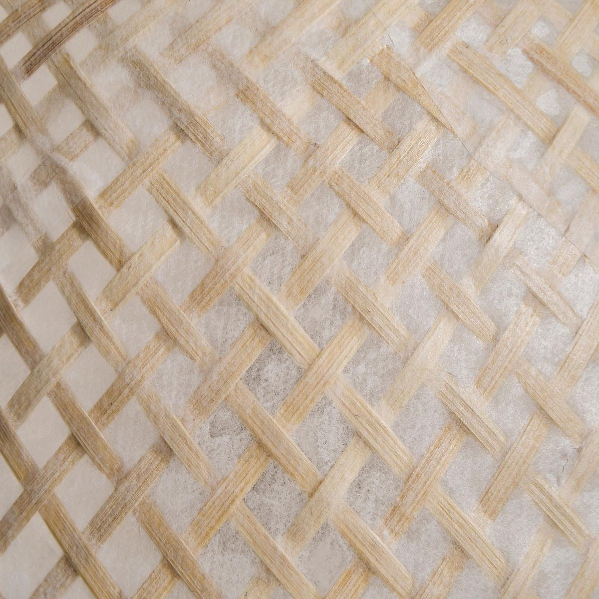 Titouan Bamboo & Rice Paper Pendant Ceiling Light, by E. Gallina – image 3