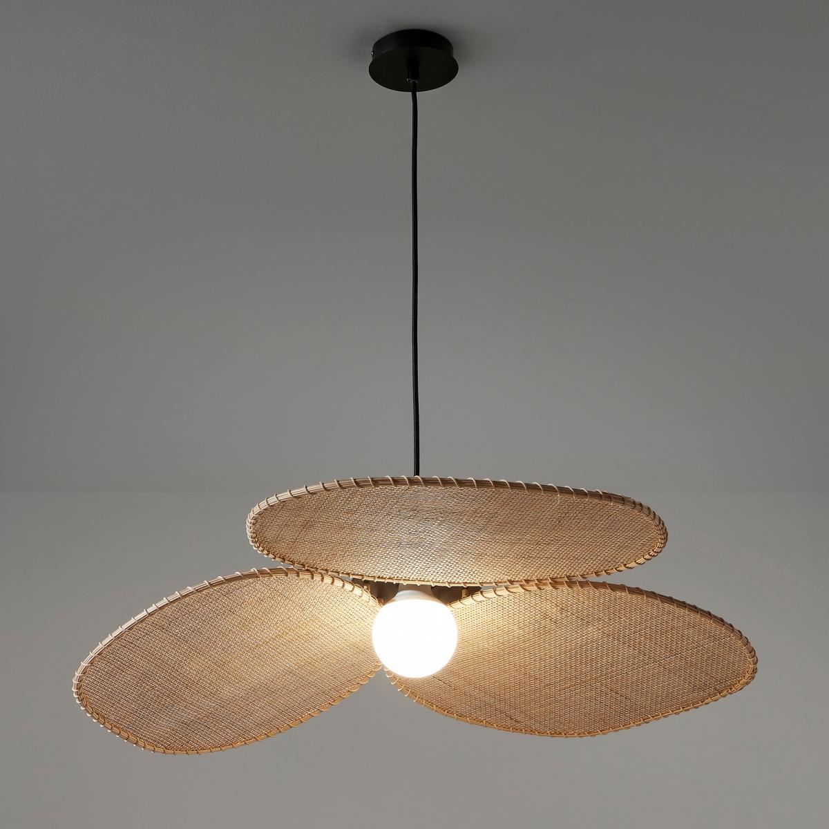 Canopée Small Rattan Ceiling Light by E. Gallina. – image 2