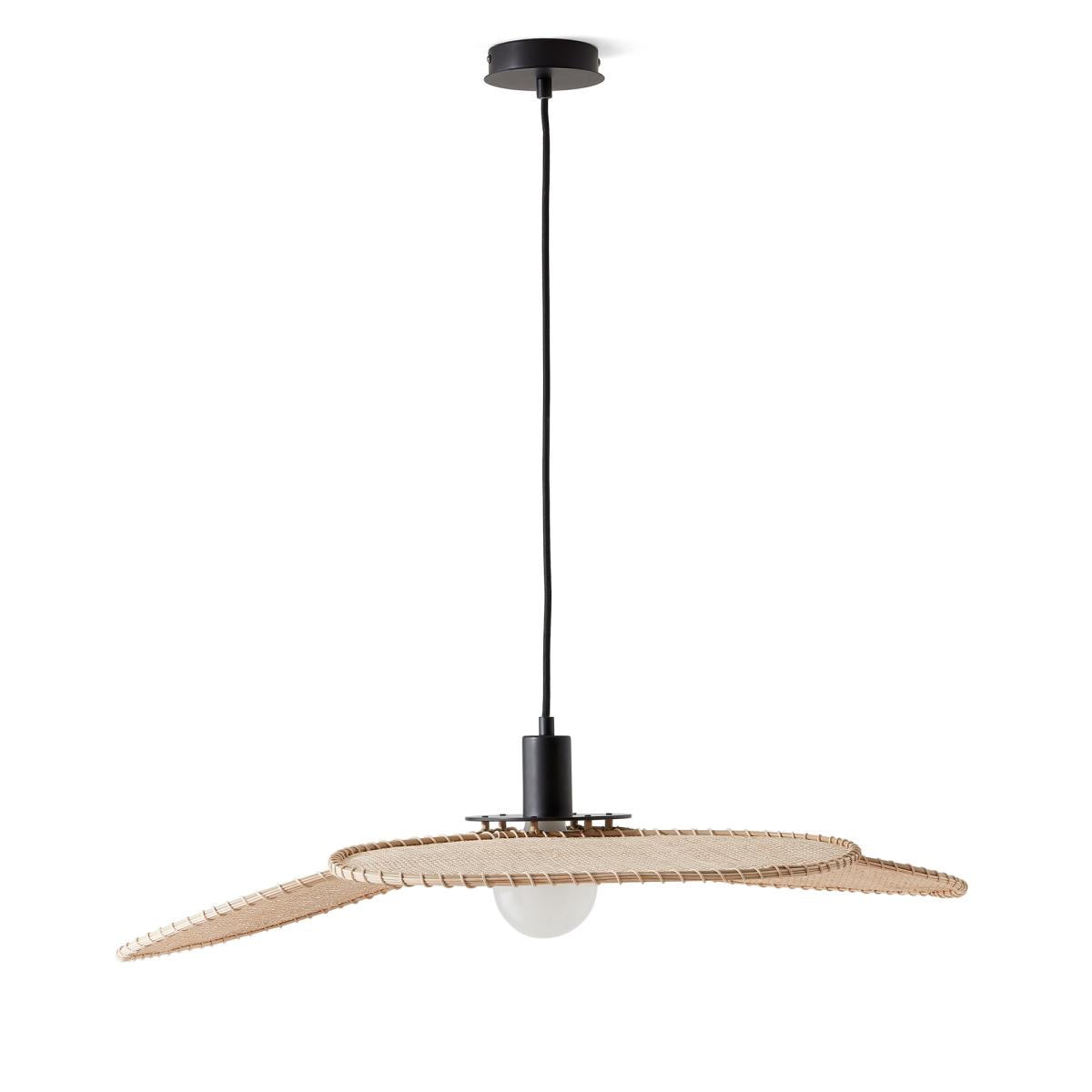 Canopée Small Rattan Ceiling Light by E. Gallina. – image 3