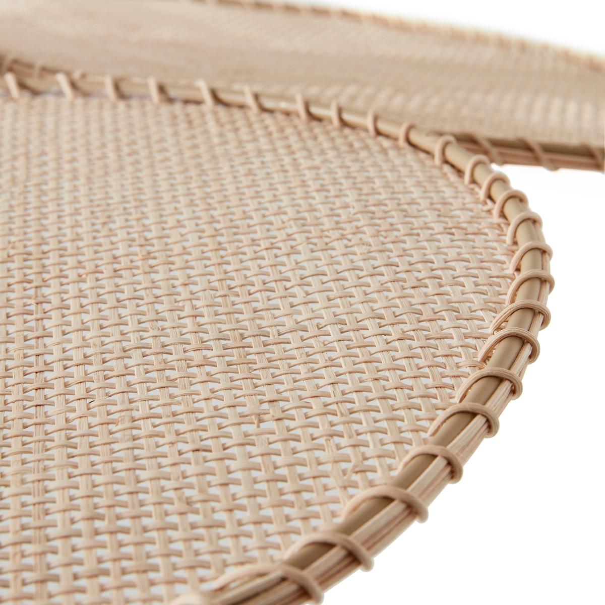 Canopée Small Rattan Ceiling Light by E. Gallina. – image 5
