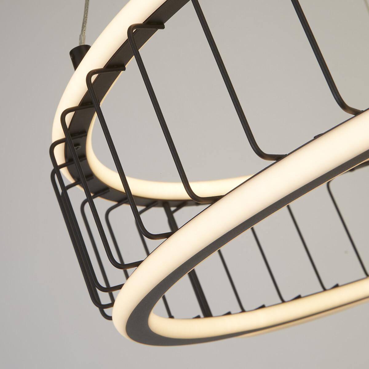 Sapphire Large Cage Drum Pendant Ceiling Light – image 3