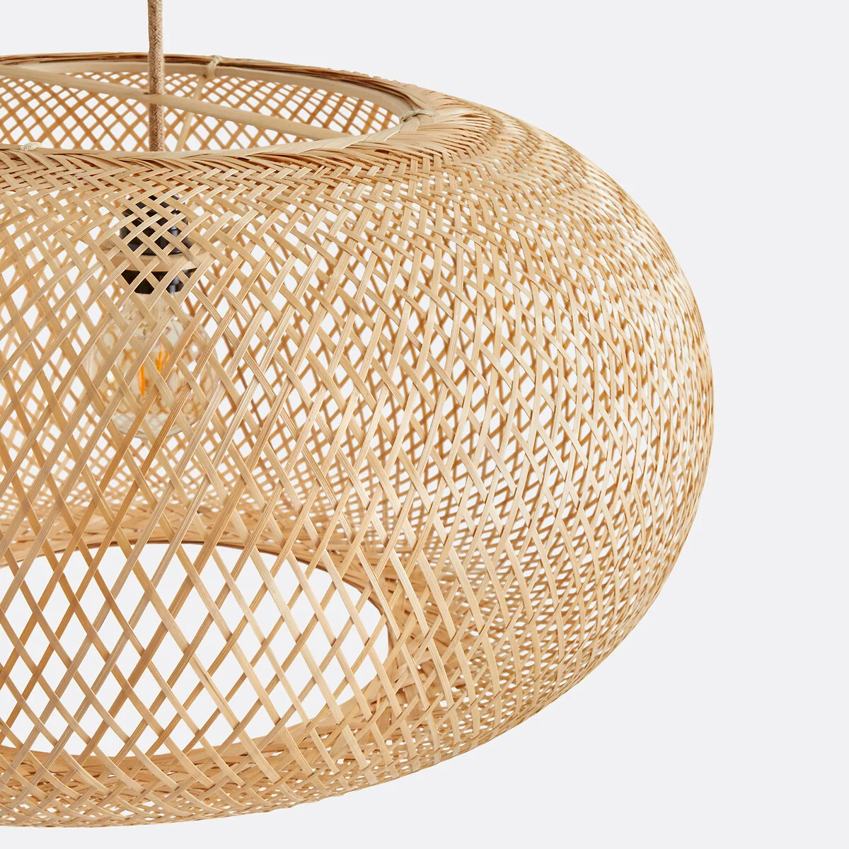 Ezia Bamboo 65cm Diameter Ceiling Light – image 3