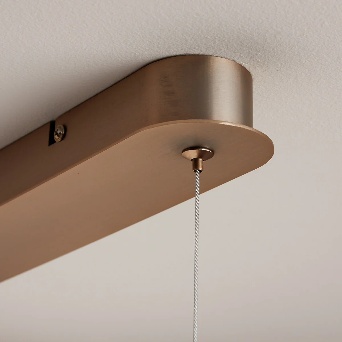 Strozzi Glass and Steel Tube Ceiling Light – image 5