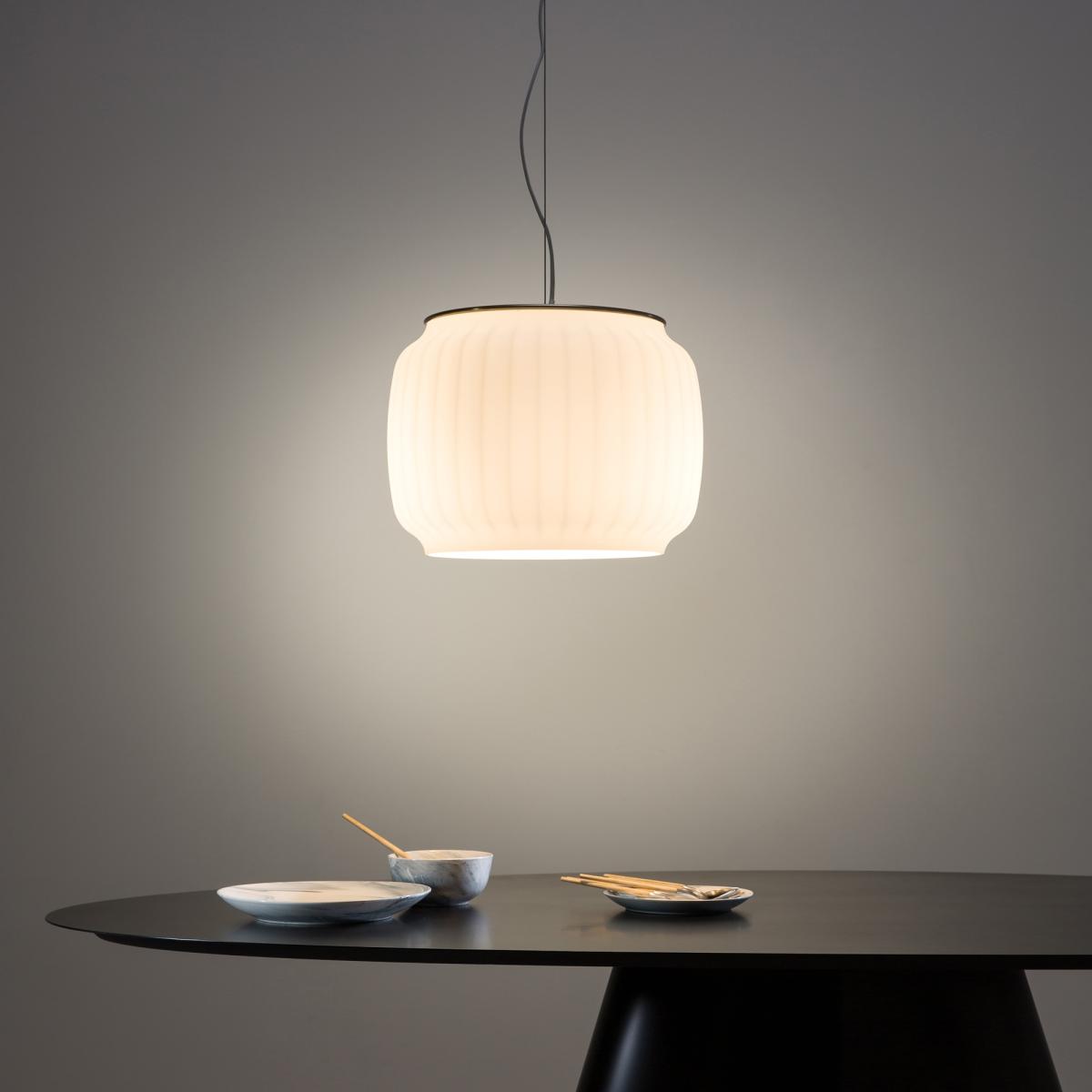 Canelé Large Opaline Ceiling Light – image 6