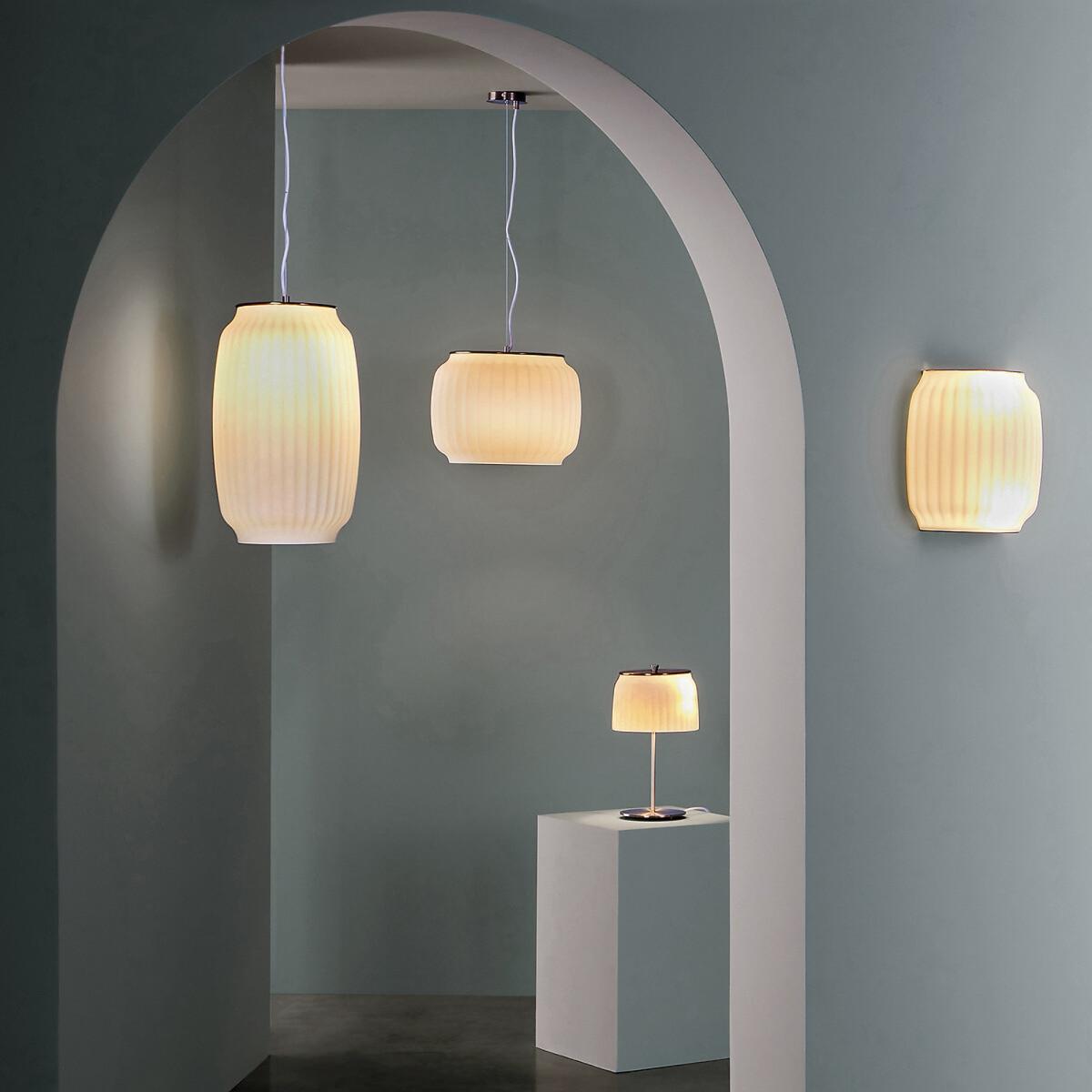 Canelé Large Opaline Ceiling Light – image 7