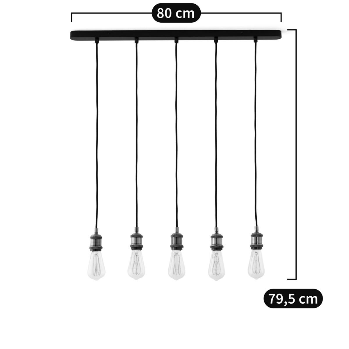 Palatina Brass and Jute Cluster Suspension Ceiling Light – image 5