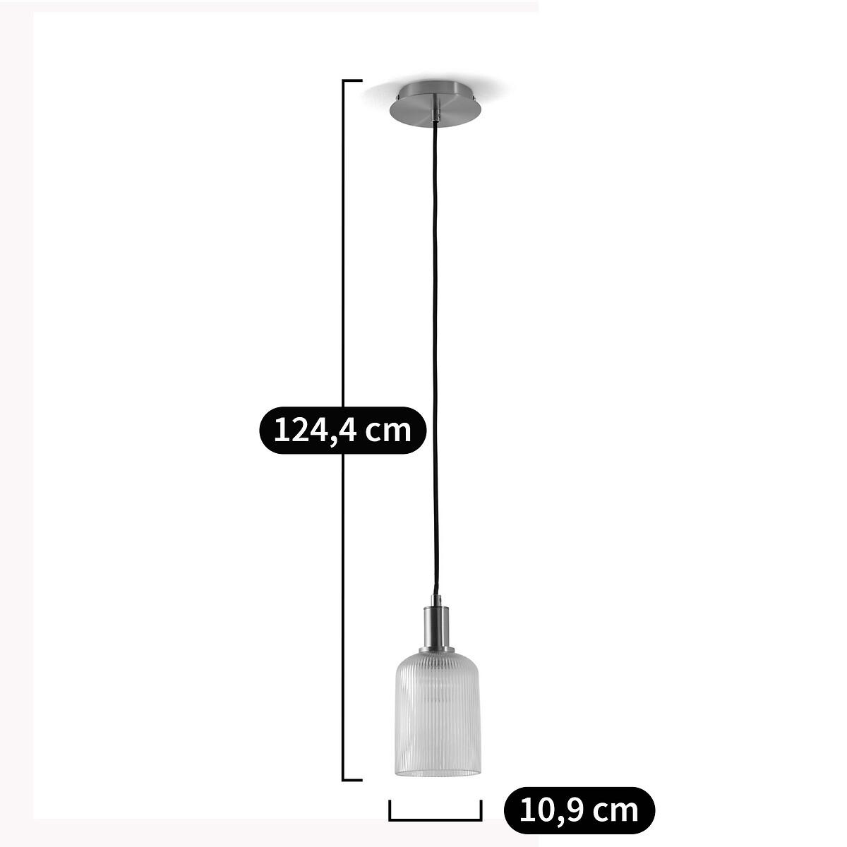 Bogota 10.9cm Diameter Textured Glass & Brass Ceiling Light – image 8