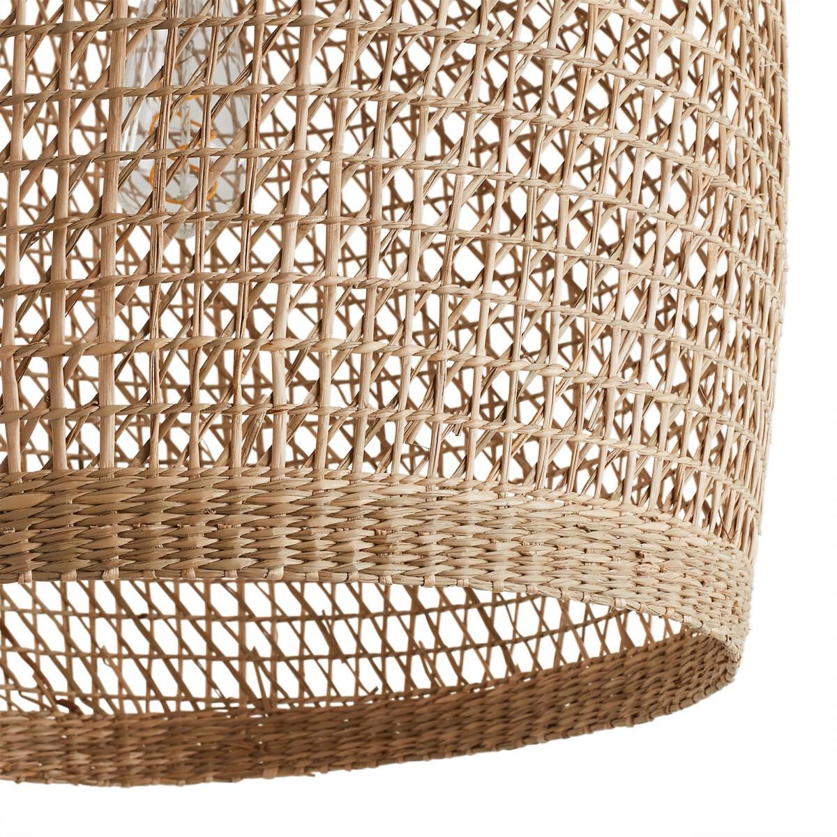 Makita 50cm Diameter Woven Wicker Ceiling Light – image 4
