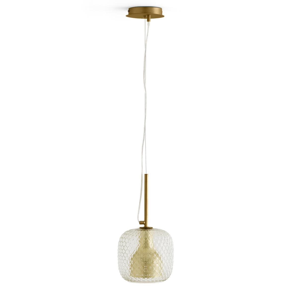 Mistinguett Ceiling Light in Textured Glass – image 4