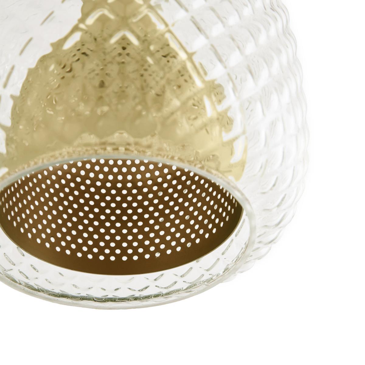 Mistinguett Ceiling Light in Textured Glass – image 5