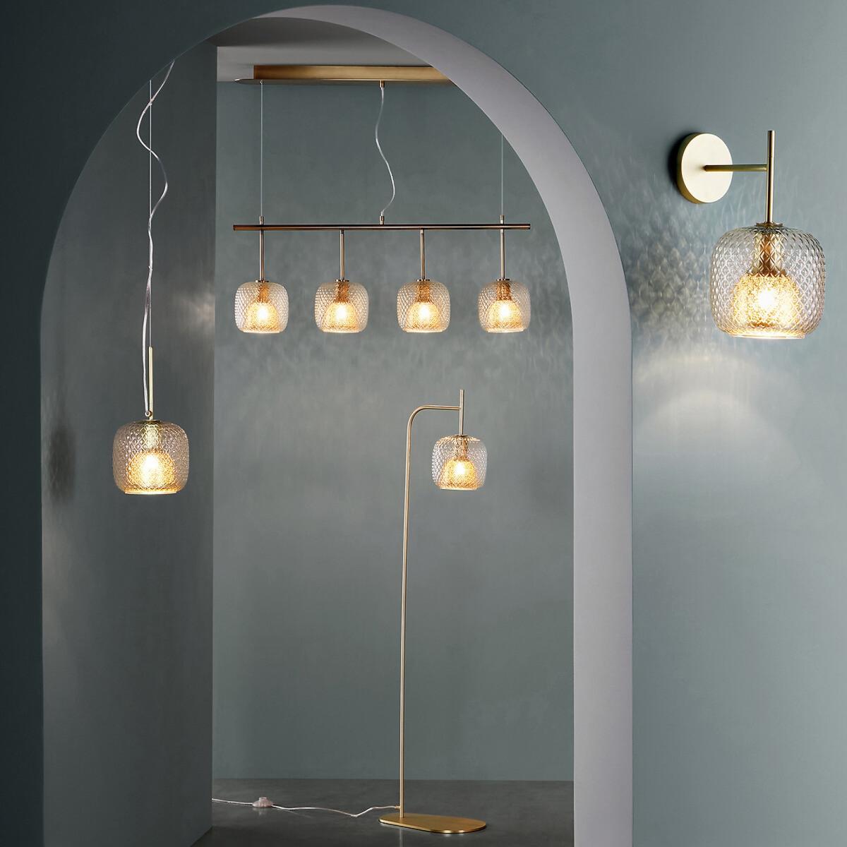 Mistinguett Ceiling Light in Textured Glass – image 7