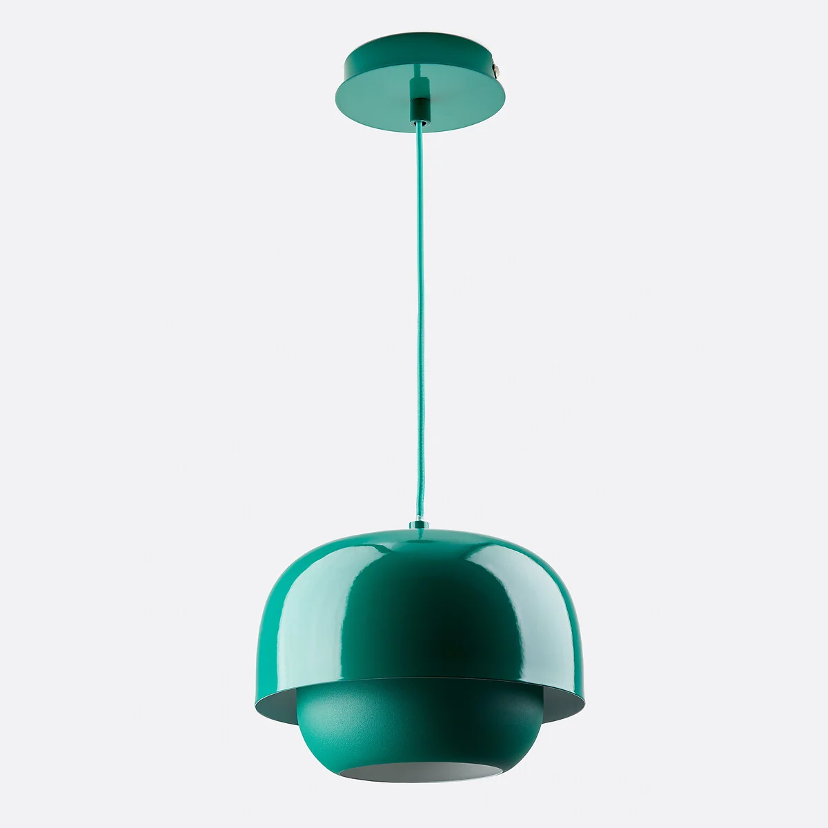 Hanging Lamp in Coloured Iron Ø21.4cm Kinoko – image 6