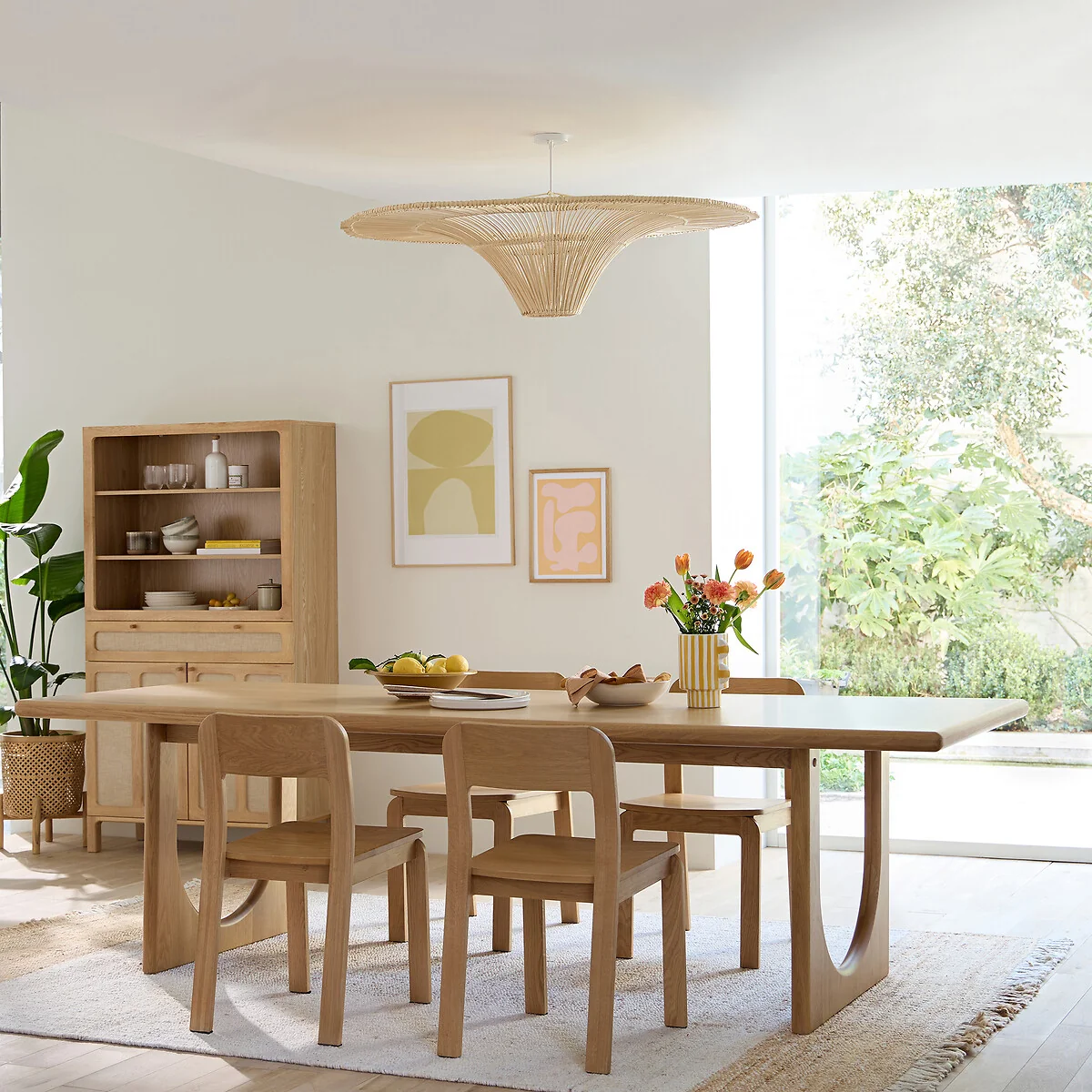 Rattan Hanging Lamp Ø120cm Junita – image 2