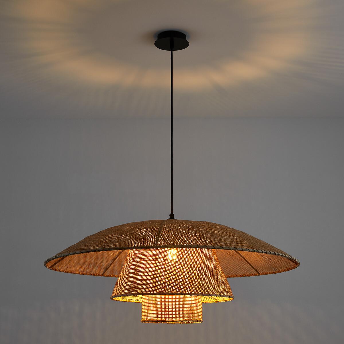 Lola 80cm Diameter Rattan Ceiling Light – image 2
