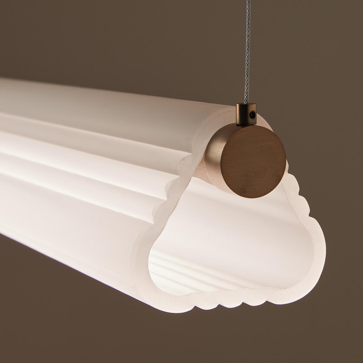Strozzi Glass and Steel Tube Ceiling Light – image 3
