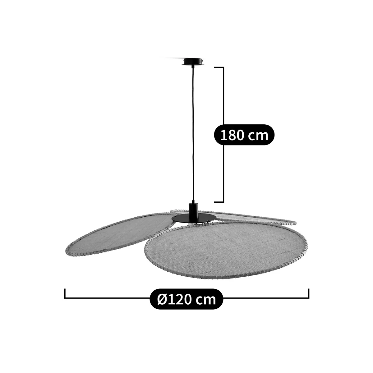 Large Canopée Ceiling Light Emmanuel Gallina Design – image 4