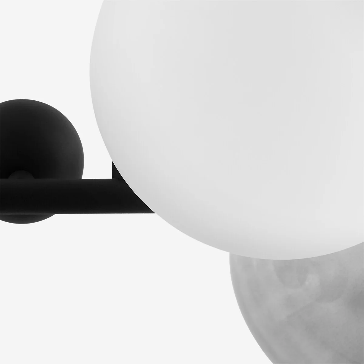 Bullesco Smoked Glass and Metal Ceiling Light – image 4