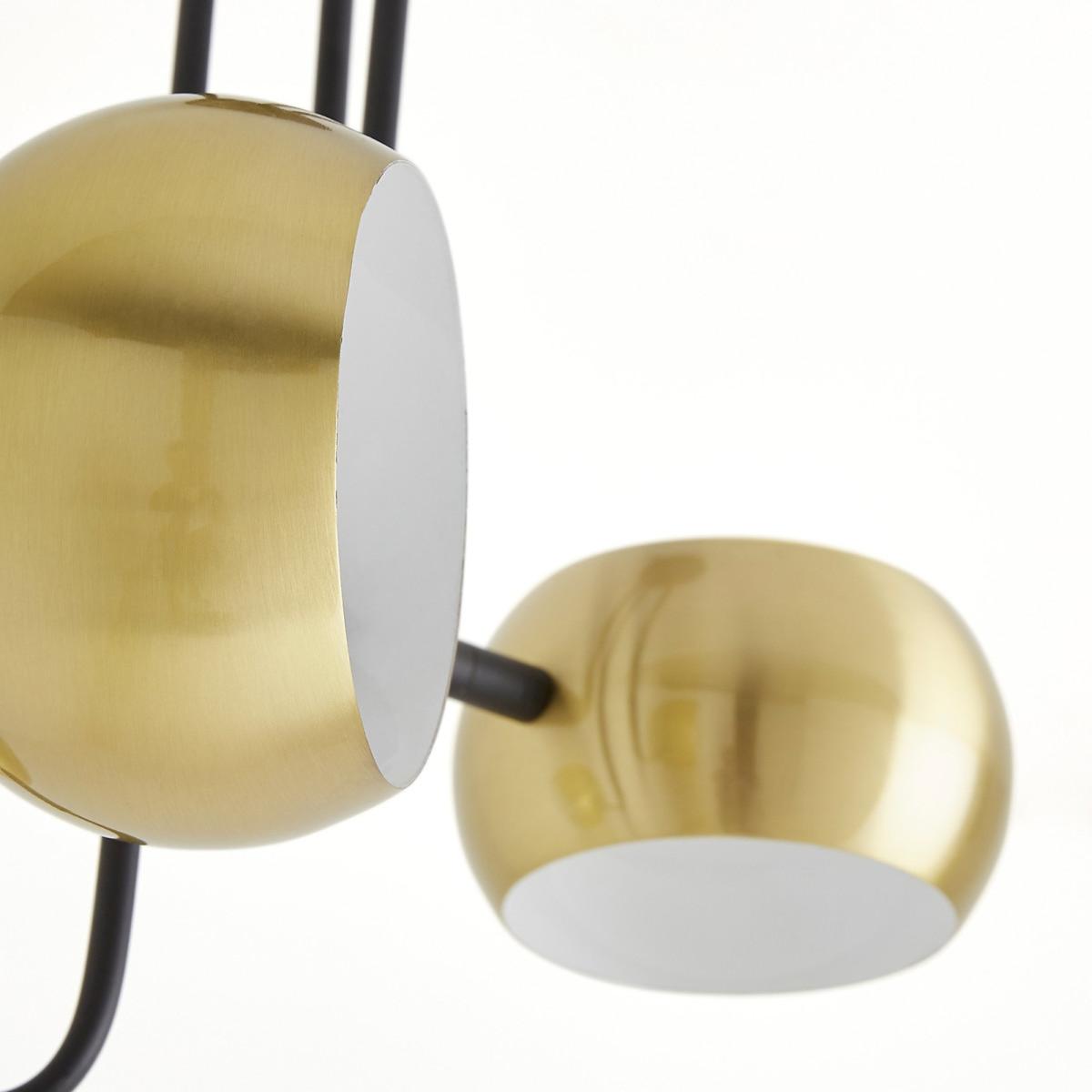Elori Triple Metal Brass Ceiling Light – image 4