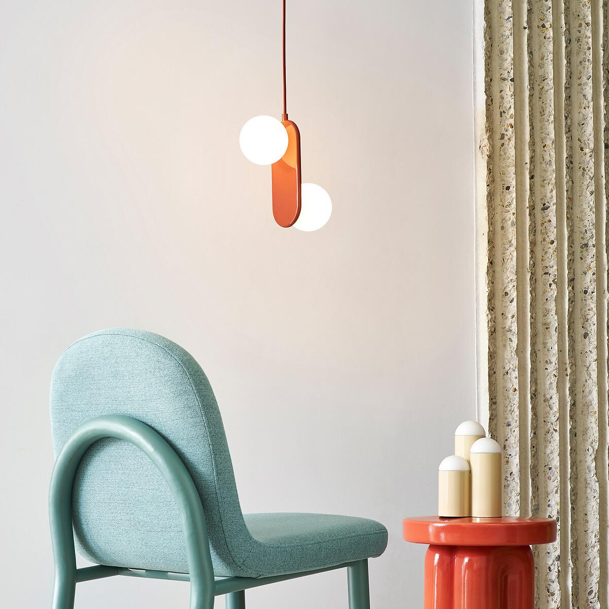 Soleo Metal & Opaline Double Ceiling Light – image 7