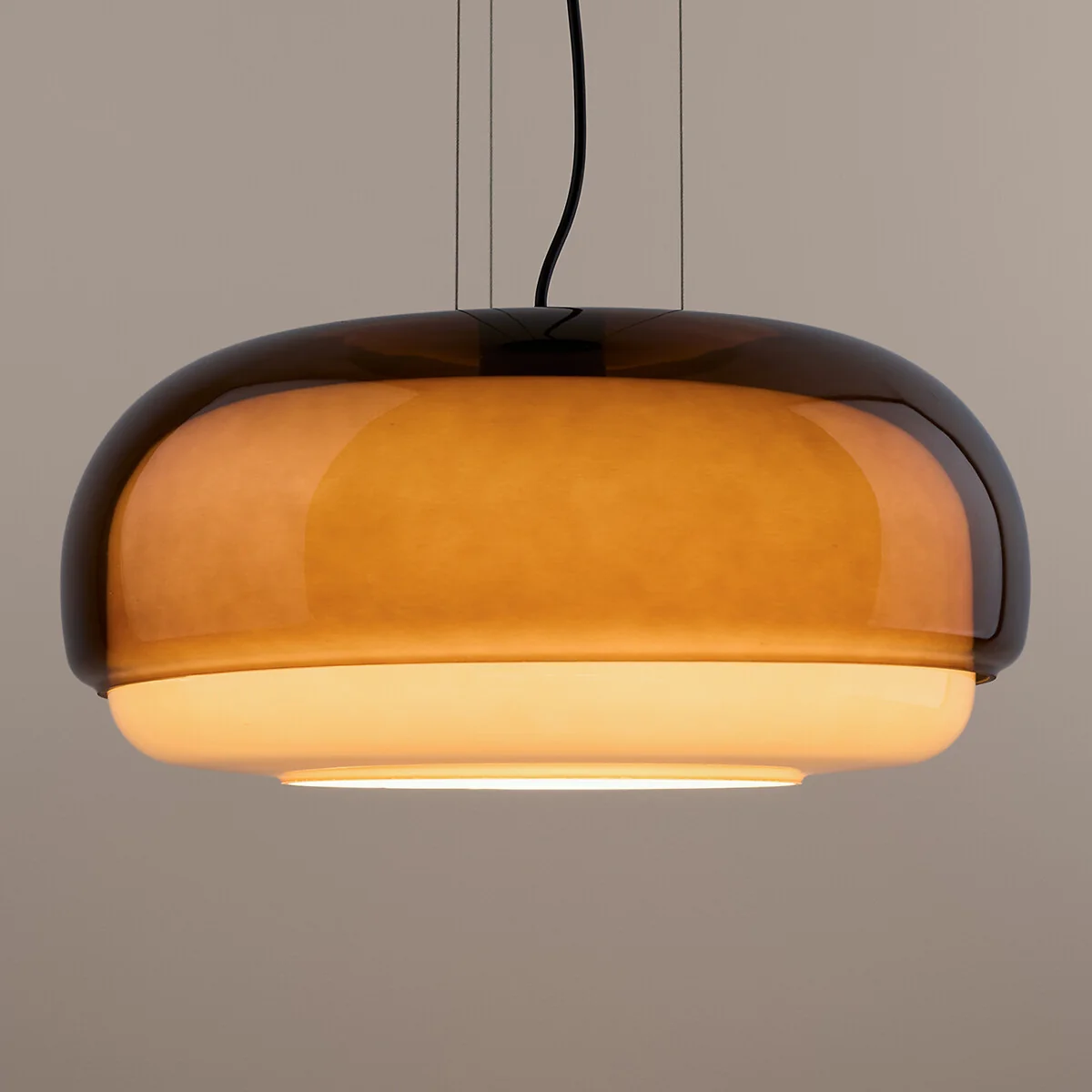 Kinoko 45cm Diameter Coloured Glass Ceiling Light – image 2