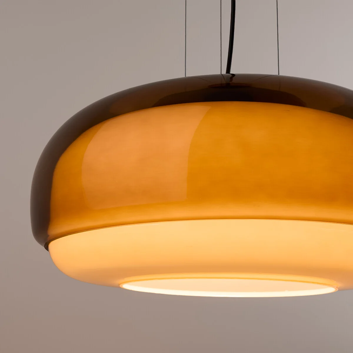 Kinoko 45cm Diameter Coloured Glass Ceiling Light – image 3